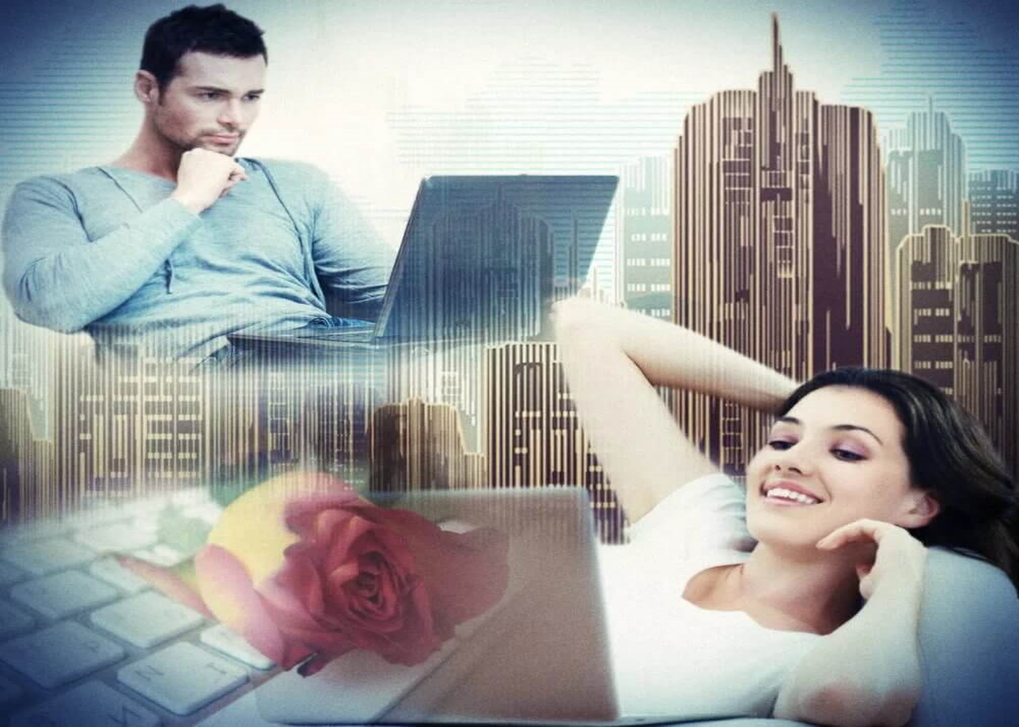 Сайт для просмотра с друзьями на расстоянии. Мужчина и женщина в интернете. Влюбленные на расстоянии. Виртуальная любовь. Пара на расстоянии.